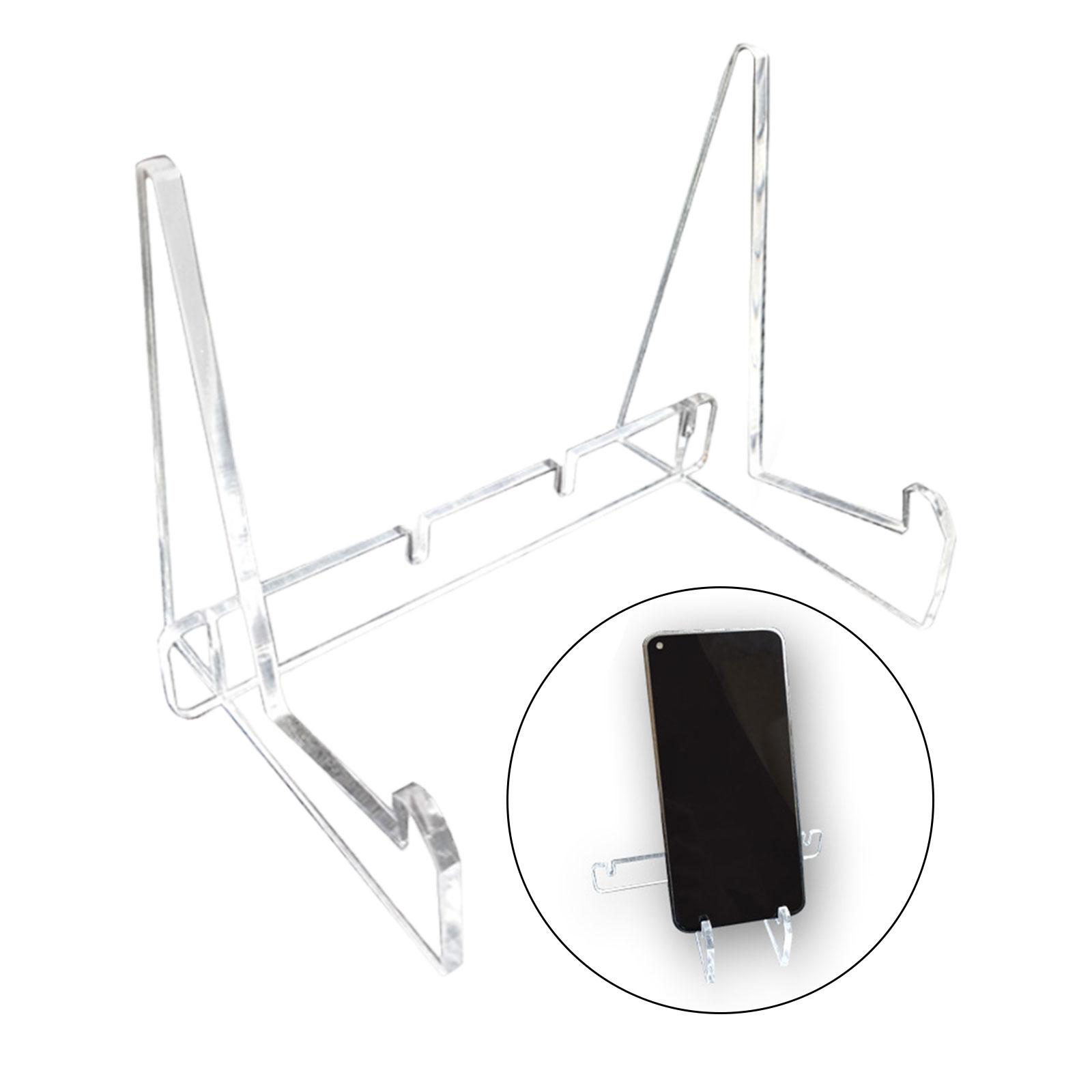 Clear Acrylic Book Stand Holder - Buchständer aus Acryl, Buchständer zum Lesen,