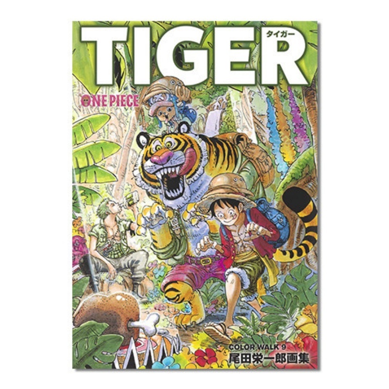 Stationery Books - One Piece Illustrationsbuch Color Walk 9