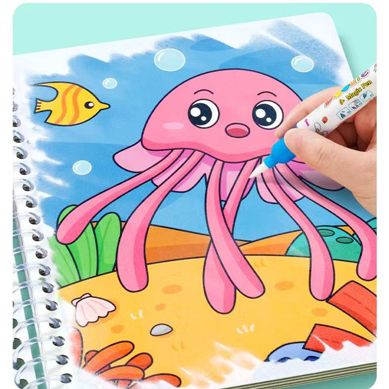 Magisches Wasser-Zeichenbuch f – Reusable Water Magic Coloring Book Bewertung und Preis