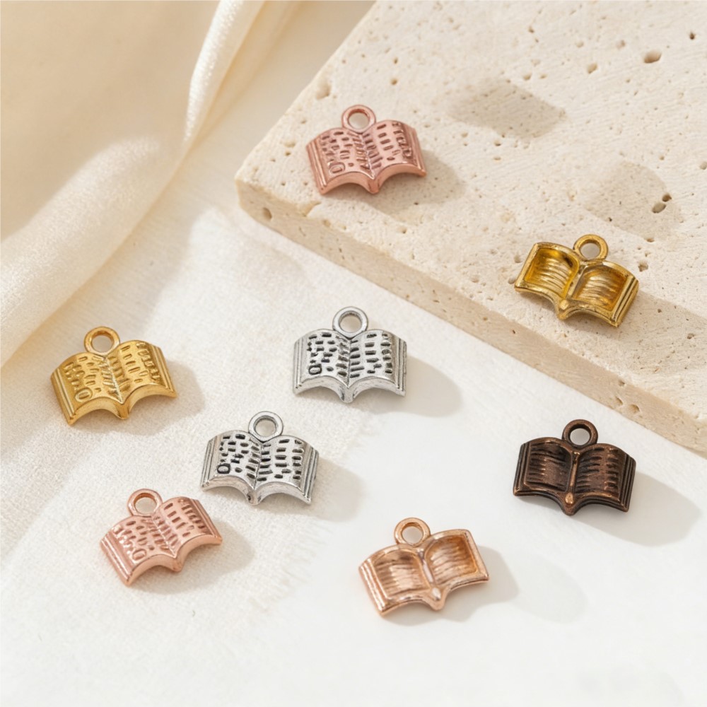 10/20/100 Stück Charms, offene – Stationery Books Bewertung und Preis