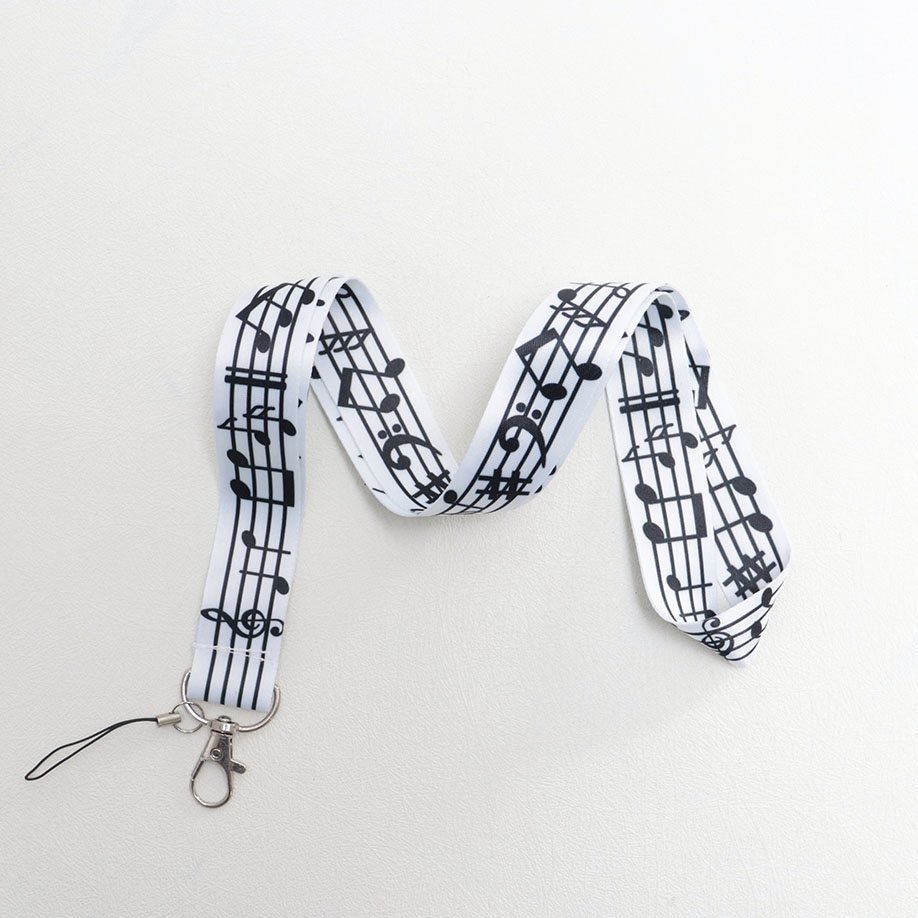 Musiknoten Lanyards für Schlüs – Blank Sheet Music Notebook Bewertung und Preis