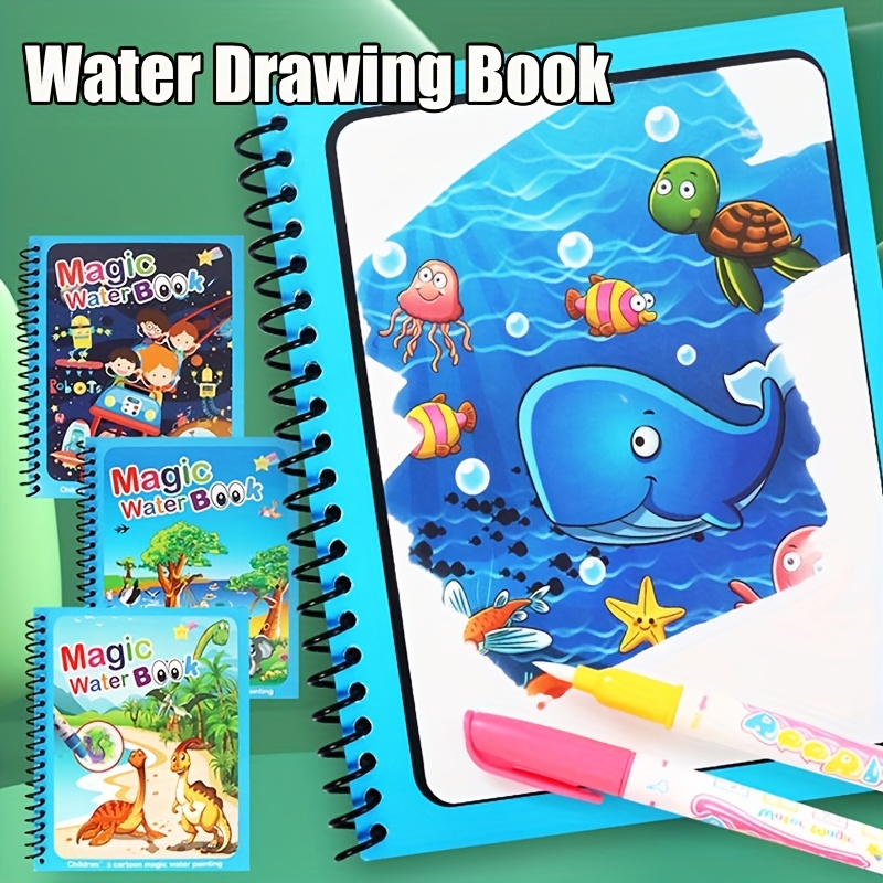 Magisches Buch Wasser Zeichnun – Reusable Water Magic Coloring Book Bewertung und Preis