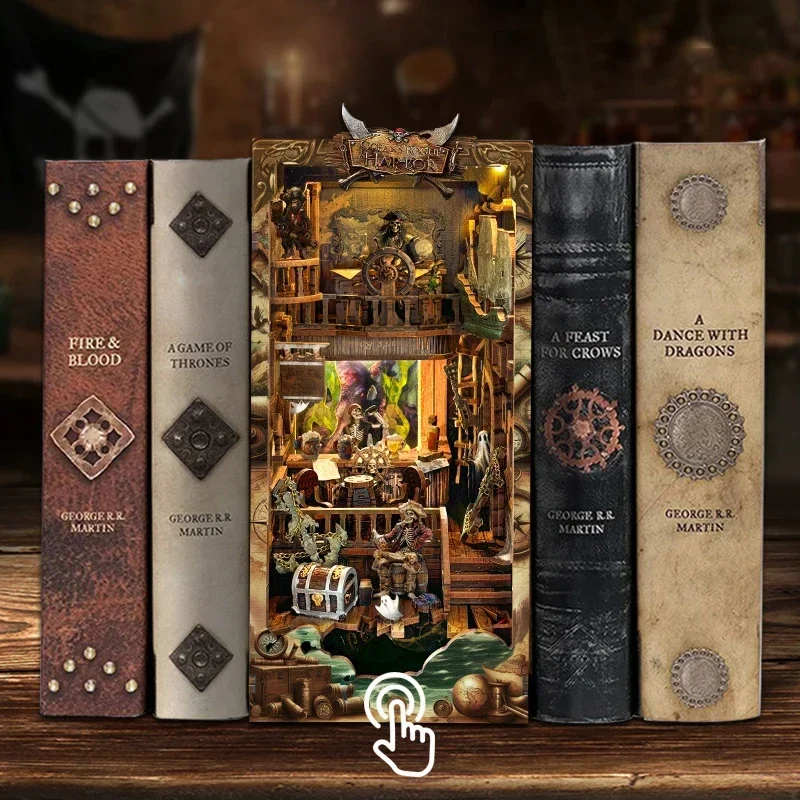 NEUES DIY Holz-Bücherregal-Ein – Diy Wooden Book Nook Kit Shelf Insert Bewertung und Preis