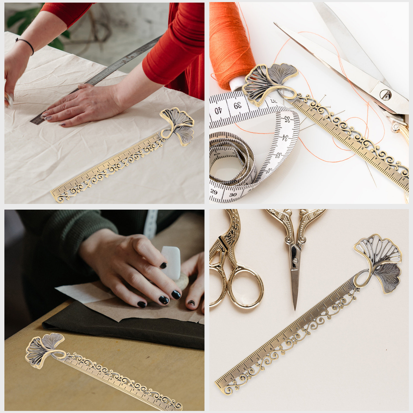 Metallisches, hohles Ginkgo-Le – Stationery Books Bewertung und Preis