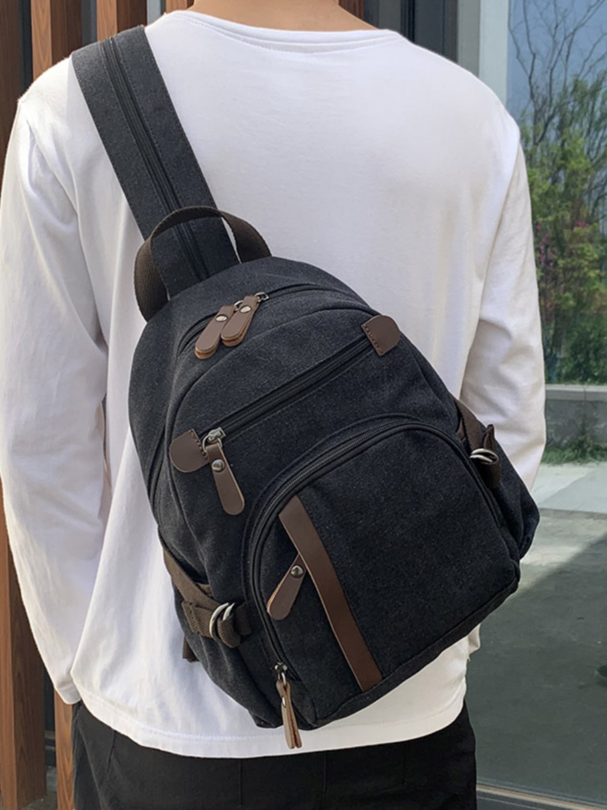 Kleiner Canvas-Rucksack, Freiz – Books Bewertung und Preis