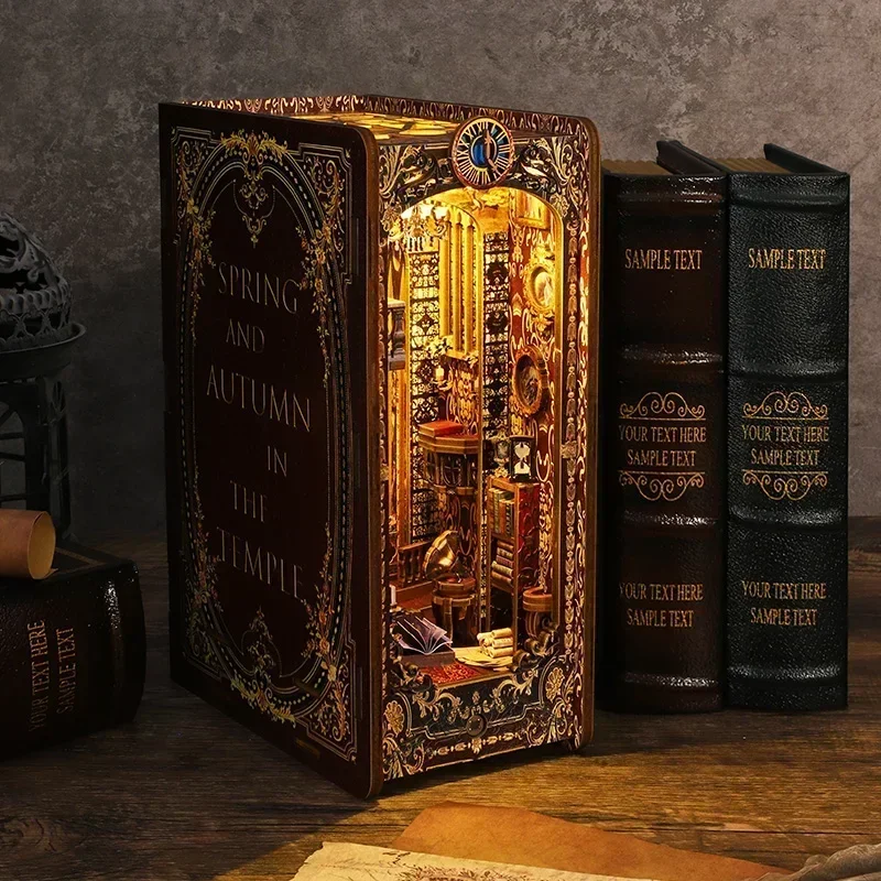 DIY Holz-Buchnischen-Einsatz-S – Diy Wooden Book Nook Kit Shelf Insert Bewertung und Preis