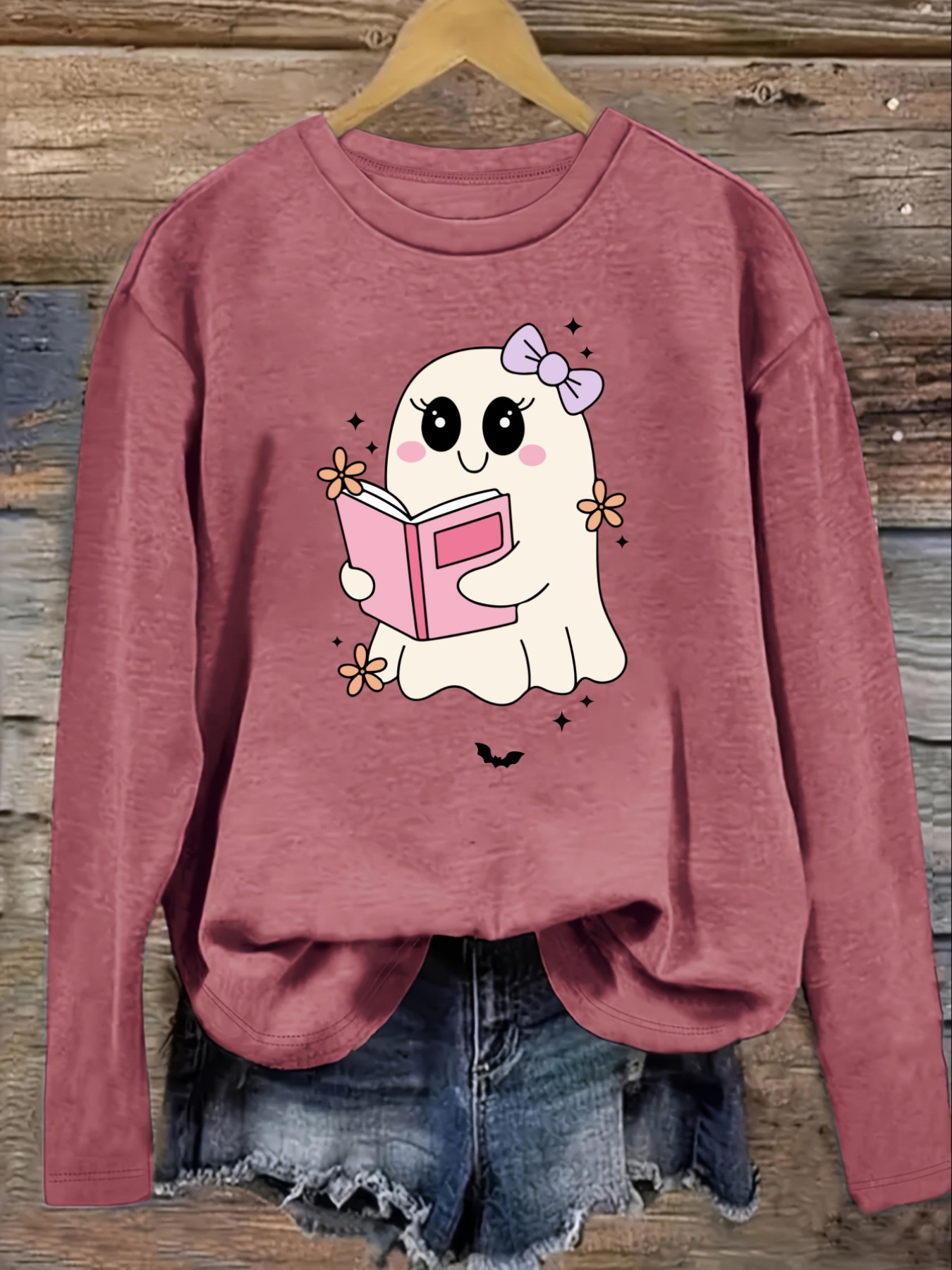 Damen-Freizeit-T-Shirt mit lan – Books Bewertung und Preis