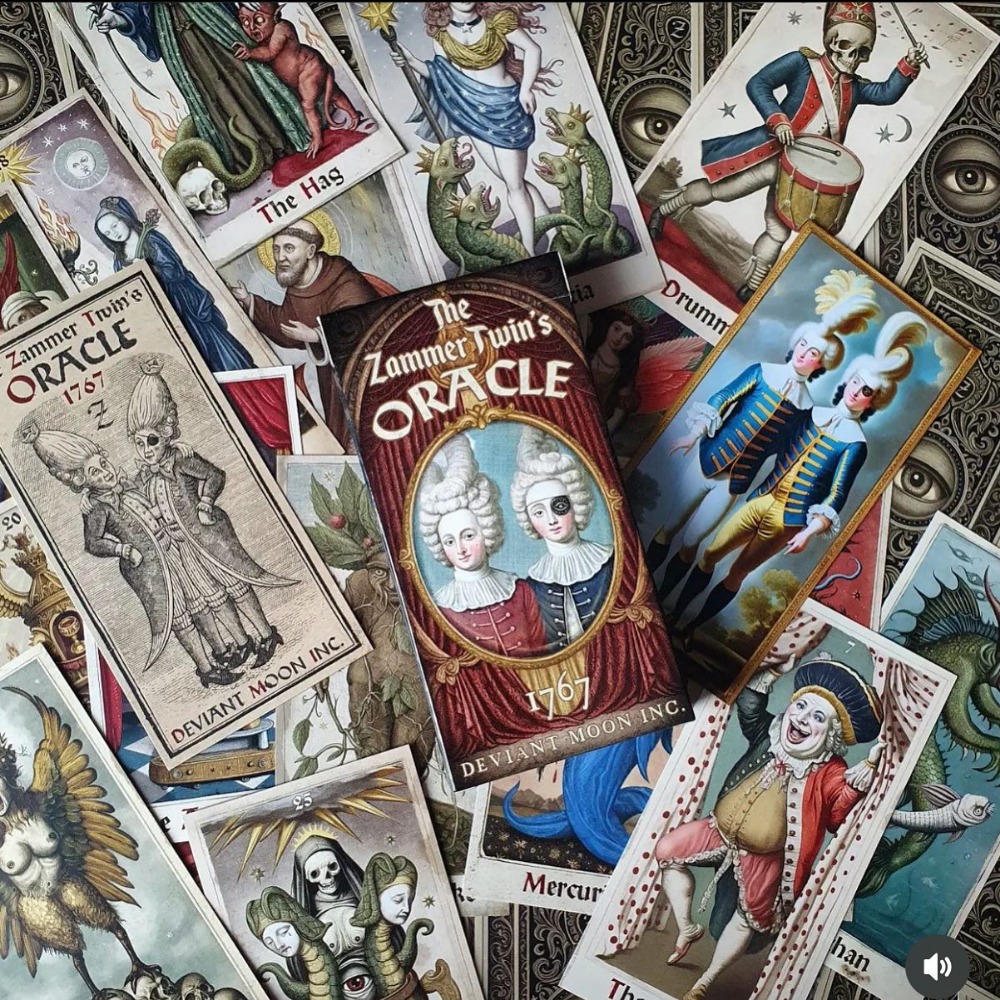 6*12cm The Zammer Twins 1. Auf – Tarot Deck With Guidebook Bewertung und Preis