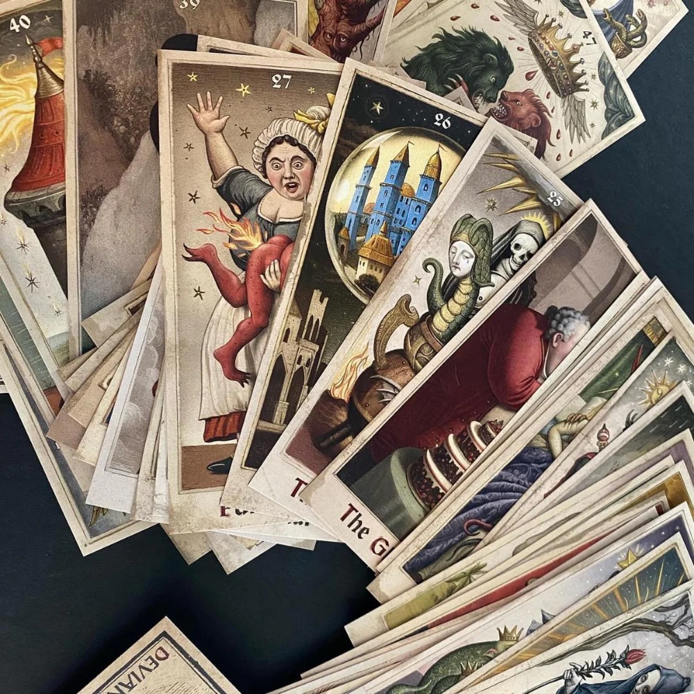 6*12cm The Zammer Twins 1. Auf – Tarot Deck With Guidebook Bewertung und Preis