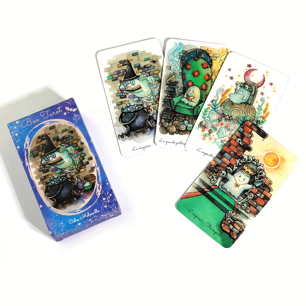 Boo Tarot Deck Ghosts Ghost Le – Tarot Deck With Guidebook Bewertung und Preis