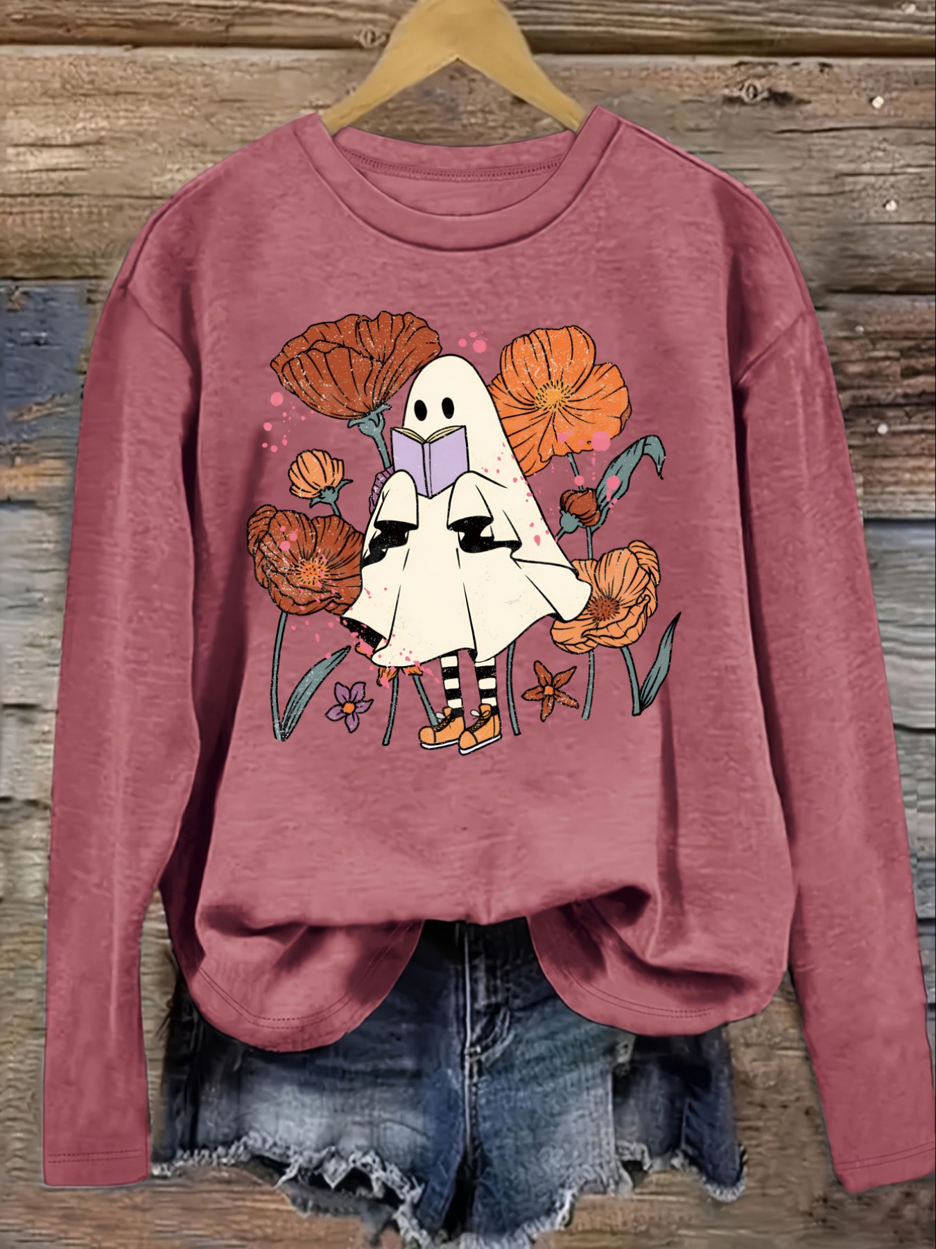 Damen-Freizeit-T-Shirt mit lan – Books Bewertung und Preis