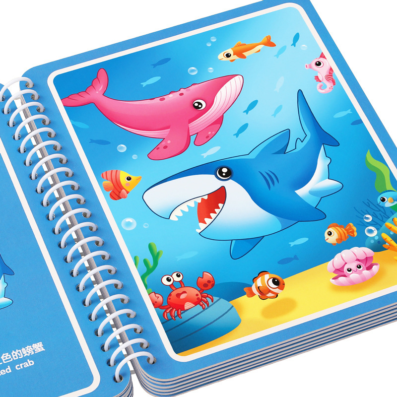 Magisches Wasser-Malbuch für K – Reusable Water Magic Coloring Book Bewertung und Preis